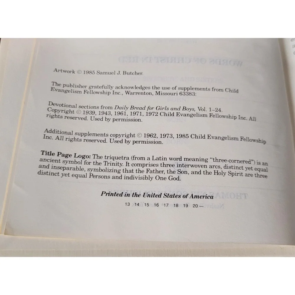 VTG 1985 Precious Moments Bible Hardcover NKJV with Original Box Clean Unmarked